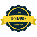 Gold membership 10 years