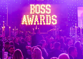 BOSS Awards room
