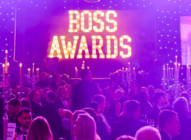 BOSS Awards room
