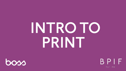 Intro to Print
