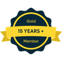 Gold membership 15 years